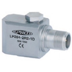 LP284 Loop Power Sensor, Velocity, 4-20 mA Output, Side Exit Connector/Cable, M8 Captive Bolt