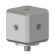 MH144 Triaxial mounting block with 1/4-28 captive bolt