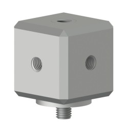 MH144-1A Triaxial mounting block with 1/4-28 captive bolt