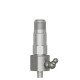 MH134-2B Accelerometer Mounting Pad With 45° Zerk Grease Fitting Adapter, 1/4-28 Tapped Hole, 1/8-27 NPT Mounting Thread