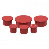 MH500  MH 500 Protective Red Plastic Cap, for Ctc Mounting Hardware