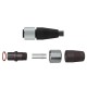 CK-J2R High Temperature, 2 Socket Mini-MIL Crimp Style Connector Kit, 200 °C Max Temp