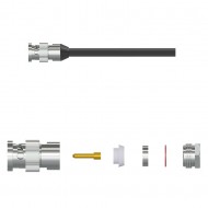  CK-F BNC Plug Connector Kit, 121 °C Max Temp