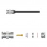  CK-F BNC Plug Connector Kit, 121 °C Max Temp