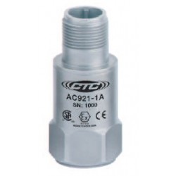 AC921 Class I, Division 2/Zone 2 Accelerometer, Top Exit Connector/Cable, 10 mV/g