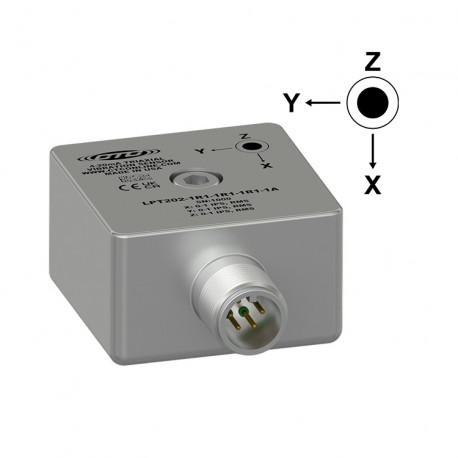 LPT202 LOOP POWER TRIAXIÁLIS ÉRZÉKELŐ, 4-20 MA