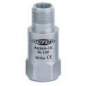 AC965 alacsony kapacitású IECEx minősítésű gyújtószikramentes rezgésgyorsulás érzékelő: 100 mV/g érzékenység, felső kivezetésű