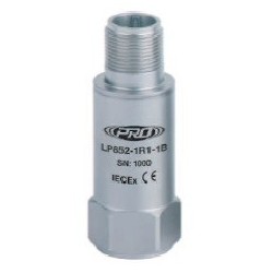 LP852 IECEx minősítésű, loop power rezgéssebesség érzékelő és távadó: 4-20 mA, felső kivezetésű
