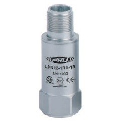 LP812 Low Capacitance, Intrinsically Safe Loop Power Sensor, Velocity, 4-20 mA, Top Exit Connector/Cable