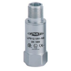 LP912 Low Capacitance, Intrinsically Safe Loop Power Sensor, Acceleration, 4-20 mA, Top Exit Connector/Cable