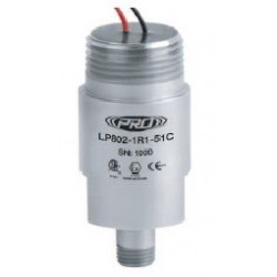 LP802-5XC Intrinsically Safe Loop Power Sensor, Velocity, 4-20 mA, Top Exit Flying Leads