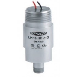 LP812-5XC Low Capacitance, Intrinsically Safe Loop Power Sensor, Velocity, 4-20 mA, Top Exit Flying Leads