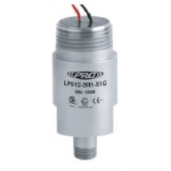 LP912-5XC alacsony kapacitású, gyújtószikramentes, loop power rezgésgyorsulás érzékelő és távadó: 4-20 mA, szabad vezetékér