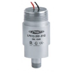 LP912-5XC Low Capacitance, Intrinsically Safe Loop Power Sensor, Acceleration, 4-20 mA, Top Exit Flying Leads