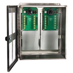 Stainless Steel (SB202) Switch Boxes, 24, 36, and 48 Channels