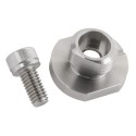 MH107-2B Quick disconnect stud with through-hole mounting, 1/4-28 socket head cap screw include