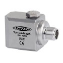 TA104-M12A rezgésgyorsulás és hőmérséklet érzékelő: 100 mV/g, 10 mV/°C , oldalsó kivezetésű, M12-es csatlakozó MEGSZŰNT!