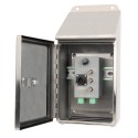 TSB6000 - 12 Channel - Stainless Steel Sloped Top Enclosure, Triaxial Output