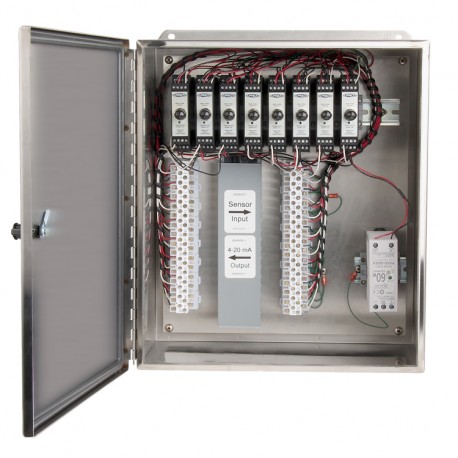 XE250T Stainless Steel Enclosures, 1-8 Channel SC200 Series Signal Conditioners
