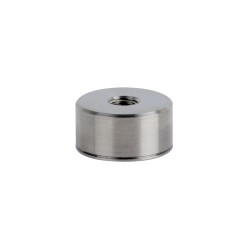 MH130-8A Mounting disk, 1" diam, M8x1.25 tapped hole