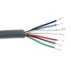 CB123 - 6 Conductor Gray Polyurethane Jacketed Cable