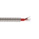 CB602 - Twisted, shielded pair, red Teflon cable