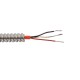 CB606 - Twisted, shielded pair, red Teflon cable