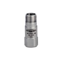 AC292 Compact, High Performance Accelerometer, Top Exit Connector/Cable, 100 mV/g