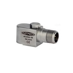 AC294 Compact, High Performance Accelerometer, Side Exit Connector/Cable, 100 mV/g