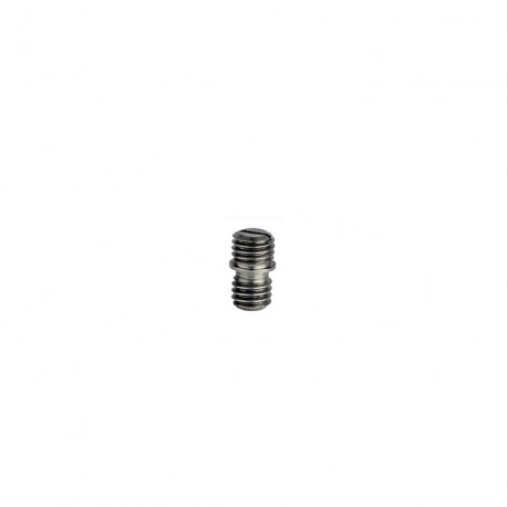 MH108-5B 1/4-28 to M6x1 adapter stud, stainless steel