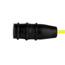 B2R - 2 Socket MIL-Style Seal-tight boot PPS connector