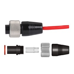 CC-A2R - High Temp, 2 Socket, crimp MIL-Style connector kit