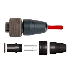 CC-A2S - 2 Socket, crimp MIL-Style connector kit