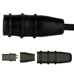 CC-B3A - 3 socket seal tight boot connector