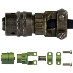 CF-G4H1 - 4 socket, MIL twist lock connector