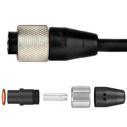 CC-J2A - 2 socket mini-MIL crimp style connector kit