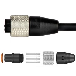 CC-J4A - 4 socket mini-MIL crimp style connector kit