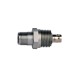 CB904-1A - 2 Pin MIL to BNC Jack Bulk Head Feed Thru, 1/2" (12.7 mm) NPT