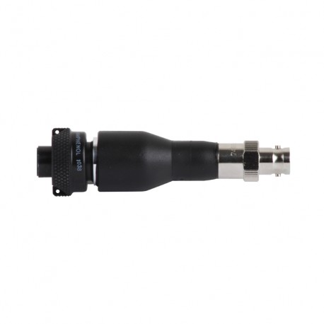 CB913-1A 2 pólusú MIL csatlakozás BNC jack csatlakozásba váltó adapter, kiöntött megerősitéssel