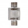 CB924-1A - 4 Pin Mini-MIL to 4 Pin MIni-MIL In-Line Feed Thru