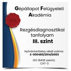 Rezgésdiagnosztikai tanfolyam III. szint