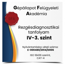 Rezgésdiagnosztikai tanfolyam IV-3. szint