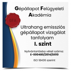 CAT1 - Ultrahang emissziós gépállapot felügyelet tanfolyam