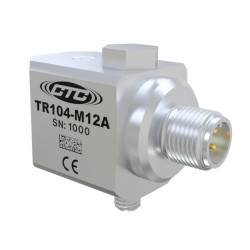 TR104-M12A - RTD Sensor, 100 mV/g,  side connector