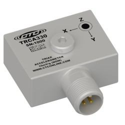 TRCA330  - Premium Compact Triaxial Accelerometer, 100 mV/g