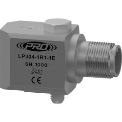 LP304 loop power rezgésgyorsulás érzékelő és távadó: 4-20 mA, oldalsó kivezetésű