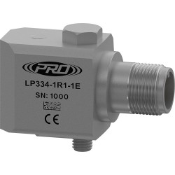 LP334 loop power hőmérséklet, rezgésgyorsulás érzékelő és távadó: 4-20 mA és 10 mV/°C kimenetű, oldalsó kivezetésű