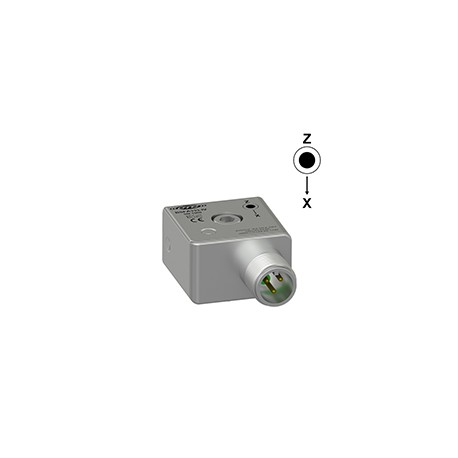 BSFA333-IV Inverse Voltage Triaxial Accelerometer, Side Exit 4 Pin Mini-Mil Connector, 100 mV/g