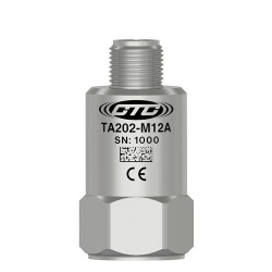TA202-M12A Kettős kimenetű, hőmérséklet- és gyorsulás érzékelő