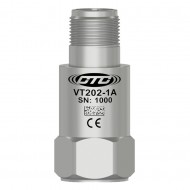 VT202 Dual Output Piezo Velocity Sensor, Velocity & Temperature Output